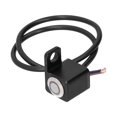 thumbnail image 3 of Handlebar On Off Button Waterproof Handlebar Switch Headlight Fog Lamp ON-OFF Button 0.4in Mount With Red Light Reset Lock, 3 of 8