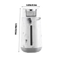 thumbnail image 3 of EGNMCR Kitchen Gadgets Empty Plastic Pump Bottles 250ml Portable Clear Cylinder Shampoo Lotion Hand Pump Bottle Long-Lasting Refillable Containers For Massage Oil Liquid Soap Plastic Soap storage, 3 of 8
