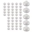 thumbnail image 2 of Bunblic 50 Pieces Game Card Stands Miniature Bases Portable Business Card Holder, Board Game Props Clear Game Card Holder for Display, 2 of 5