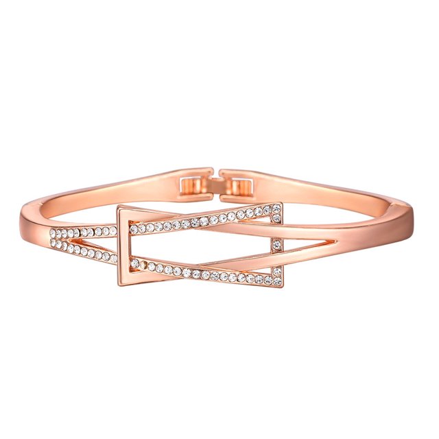 Latrodar Bracelet Géométrique pour Femmes, Mode, Design Tendance, Cadeau de Noël