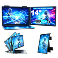 thumbnail image 1 of Laptop Screen Extender Portable Monitor,14" Laptop Monitor Extender,Portable Monitor for for 13-17" Laptops,1080P IPS Display USB C HDMI Travel Monitor Extended Display, 1 of 6