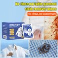 thumbnail image 1 of HOARBOEG Stain Removal Wet Wipes For Clothes Clothes Cleaning Wipes Can Be Used To Clean Clothes And Stains In One Go. Non Washable Wet Wipes Are Portable 1mlHousehold Cleaning Tools, 1 of 9