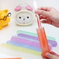 thumbnail image 1 of SHAGUOZHOU 8 Pack Portable Toothbrush Holders Travel Cover New Tube Multicolor Set, 1 of 3