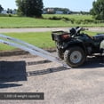 thumbnail image 4 of Titan Ramps 7.5 ft Folding Ramp, Anti-Slip Heavy Duty Aluminum with Safety Strap, 2 Pack, 4 of 12