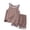 Z520a-Khaki, variant on PMVFHDE Two Piece Pant Set Children's Striped Tank Shorts Two Piece Summer Boys Loose Sleeveless Pajamas Thin Girls Air Conditioned Loungewear Sky Blue,5-6 Years
