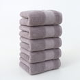 thumbnail image 1 of Fridja Ultra Soft Cotton 5 Pack Hand Towel Set 14x28 Inch, Fit for use in Beach, Bathroom, Kitchen, Gym, Spa & General Cleaning, Soft Compact & Lightweight Multi Purpose Absorbent Hand Towels, 1 of 5
