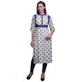 thumbnail image 1 of Bimba Robe Kurti Longue Indienne Imprimée, Tunique Droite, Robes pour Femmes, 1 of 5