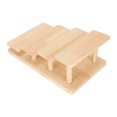 thumbnail image 4 of Lunettes Cadre Support Log Matériel Affichage de Stockage Fonction Multiples Hauteurs Rustique de Style Verre en Bois Titulaire, 4 of 8