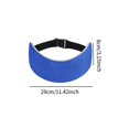 thumbnail image 2 of Miulika 2 Pcs Sangles d'Appui-tête Oreiller Portable pour Dormir Femmes Hommes Bande Bleue, 2 of 9