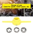 thumbnail image 1 of AMONIDA Easy To Use Plastic And Alloy Thread Maker Tool NPT Die Set Power Tool Accessories Industrial Accessories Power Tool Parts Industrial Hardware, 1 of 8