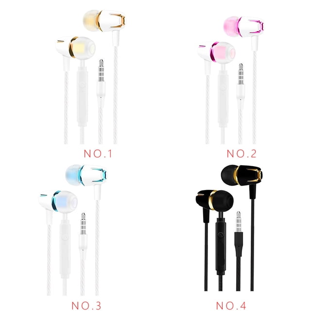In Ear Earphone Running Sports Headphone Wired earphone in ear Earplug Headset with Microphone for Android for IOS