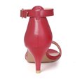 thumbnail image 3 of BLISSFUL STEP Women's Kitten Heel Ankle Strap Open Toe Sandals, 3 of 7