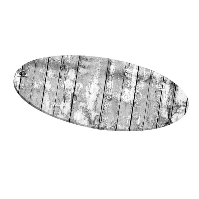 jifeng Housse de Table Ajustée Imperméable pour Tables Rondes 1,2m Dia Barbecue avec Bord Élastique A
