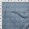 thumbnail image 4 of oneOone Cotton Cambric Medium Blue Fabric Abstract Texture Craft Projects Decor Fabric Printed By The Yard 42 Inch Wide, 4 of 4