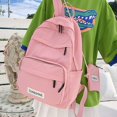 thumbnail image 3 of AMERTEER Cartoon Alphabet Student Backpack Casual Large Capacity Travel 2 Piece Set, 3 of 5