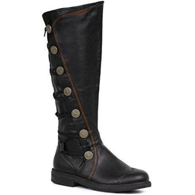 Ellie Shoe E-125-FRESCO Botte Renaissance pour Hommes 1 Pouces. m / Marron