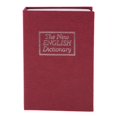 thumbnail image 1 of segolike Metal Diversion Dictionary Book Safe with Key Lock - 4.53"x 3.15"x 1.77" Red, 1 of 9