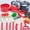 22PC, variant on LSLJS 22PC Children's Play Kitchen Toy Set, Kids Kitchen Playset Cooking Playsets Little Chef Play Toys Children's Play House Toys, Cooking Utensils, Kitchen Toys, Gift for Boys Girls