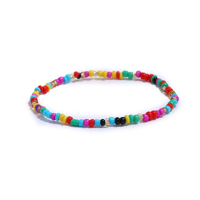 Rice Bead Ankle Bracelet Unique Colour-fast Ankles Chains Exquisite Handmade Multi-purpose Chic Girls Anklets Feet Decor 40