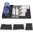 thumbnail image 3 of Plastic Tea Cups,Rectangular Water Cup Antislip Plastic Tray with Raised Edges,Multipurpose Serving Tray for Kitchen Living Room, 3 of 5