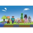 thumbnail image 2 of Minecraft World Builders Pack with 7 Action Figures in 3.25-inch Scale, Starter Collection, 2 of 6