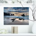 thumbnail image 2 of Designart Beautiful Porthcothan Bay Canvas Wall Art, 2 of 4