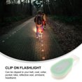 thumbnail image 2 of EIGTHTAIL 2 Pcs Flashlight Wearable LED Lights Mini Flashlights Wrist for Walking Pocket Warning Silica Gel, 2 of 6