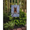 thumbnail image 2 of Carolines Treasures BB1397GF German Shepherd Welcome Flag Garden Size, 2 of 3