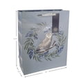 thumbnail image 5 of Holiday Time Large Blue Owl Christmas Paper Gift Bag, 5 of 5