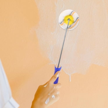 HAMPPLIES Rouleau de Peinture de Remplacement pour Peinture de Maison, Convient à Plusieurs Types de Peintures, avec Prise Ergonomique