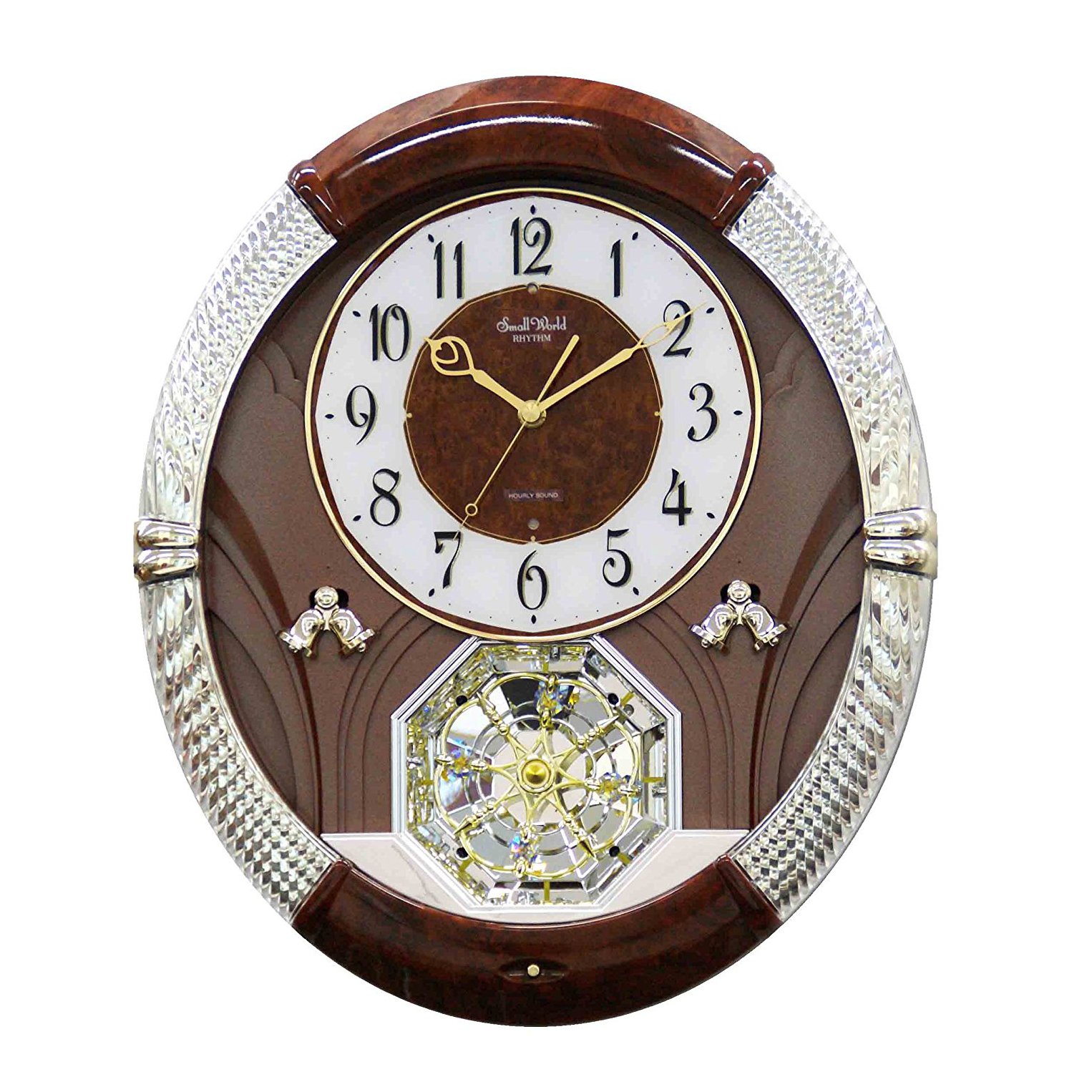 Rhythm Clocks Horloge Musicale "Joyful Moment"