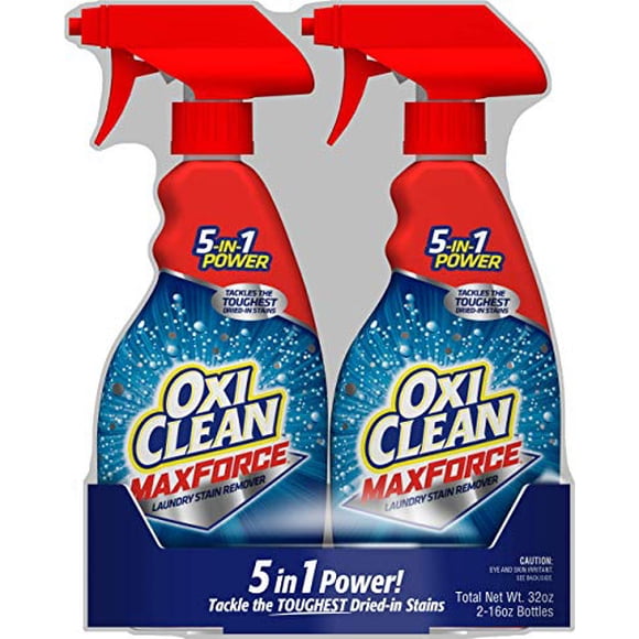 Oxiclean Maxforce Spray Twin Pack (2 Count of 16 Fl Oz Bottles), 32 Fl Oz