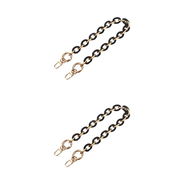 Redempat Resin Bag Chains Vibrant And Fashion-forward Bag Add-ons Easy To Install L204-HS 2Set