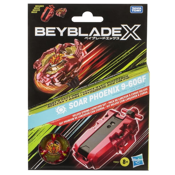 Beyblade X Soar Phoenix 9-60GF Deluxe String Launcher Set - Walmart.ca