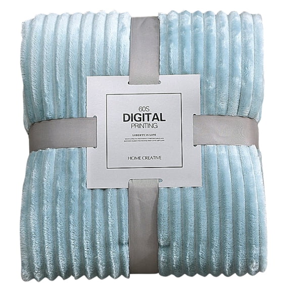 Soft Lightweight Throw Blanket for Bed and Couch Cozy Home Textile