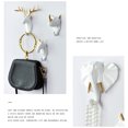 thumbnail image 4 of Wweixi Coat Hooks Easy To Install And Wide Application For Added In Daily Life Retro blue (deer) 1Set, 4 of 6