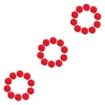 thumbnail image 1 of relayinert Lot de 10 Balles d'Eau pour Enfants Réutilisables Jeu Jouets pour Enfants Chaussettes Absorbantes Interactives Rebondissantes Jouet Parent-Enfant Rouge 3 Pcs, 1 of 6