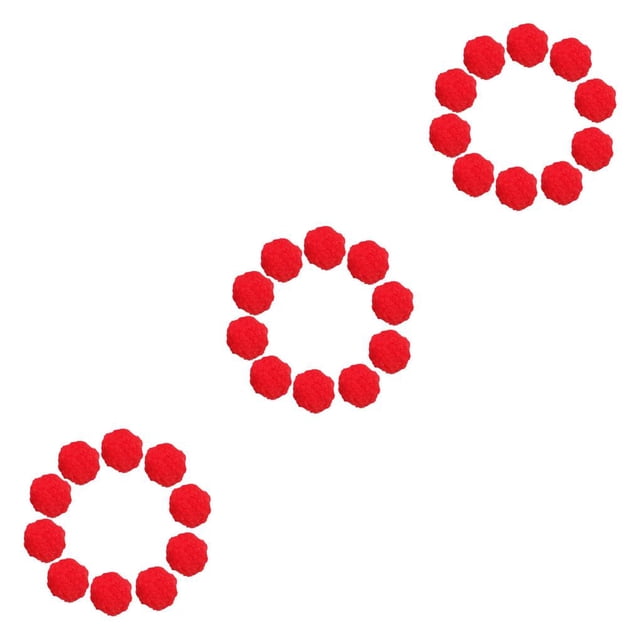relayinert Lot de 10 Balles d'Eau pour Enfants Réutilisables Jeu Jouets pour Enfants Chaussettes Absorbantes Interactives Rebondissantes Jouet Parent-Enfant Rouge 3 Pcs
