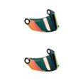 thumbnail image 2 of ZheElen PC pour Visière pour FF358 396 Full Face REVO Rouge 255mm 2Set, 2 of 6