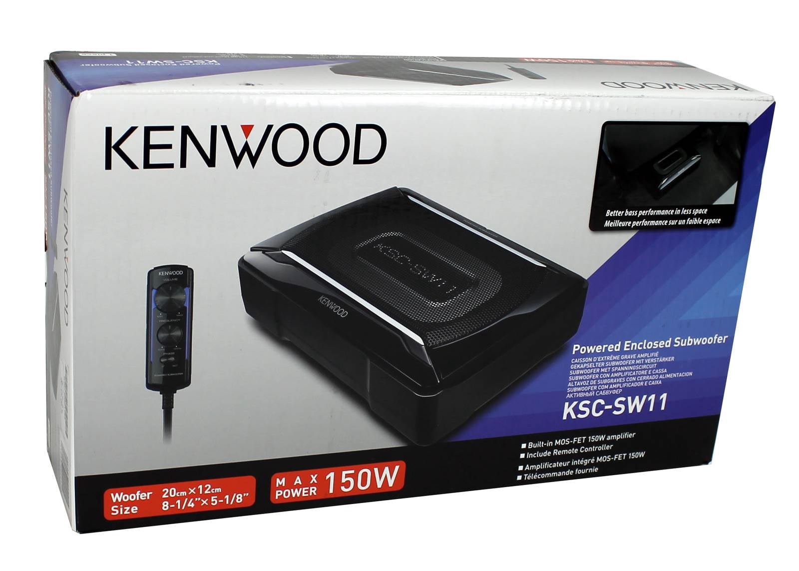 Kenwood KSC-SW11 8-1/4x5-1/8