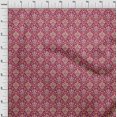 thumbnail image 4 of oneOone Silk Tabby Fuschia Pink Fabric Block Sewing Craft Projects Fabric Prints By Yard 42 Inch Wide, 4 of 5