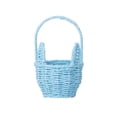 thumbnail image 1 of Lksixu Easter Baskets for Kids, Small Rattan Woven Easter Bunny Basket with Handle, Portable Lightweight Easter Eggs Hunting Basket Rustic Farmhouse Decorative Flower Basket Spring Decor for Home, 1 of 9