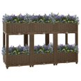 thumbnail image 1 of vidaXL Raised Bed 120x40x71 cm Polypropylene, 1 of 4