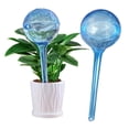 thumbnail image 3 of VONKY 5pcs/set Automatic Irrigation Device Plant Helper For Busy Individuals Plant Self Watering Globes PVC Easy To S green round 1Set, 3 of 6