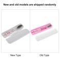 thumbnail image 4 of Baby Cutlery, Asixx 2 PCS Stainless Steel Fork And Spoon With Box For Kids Flatware Tableware, 4 of 8