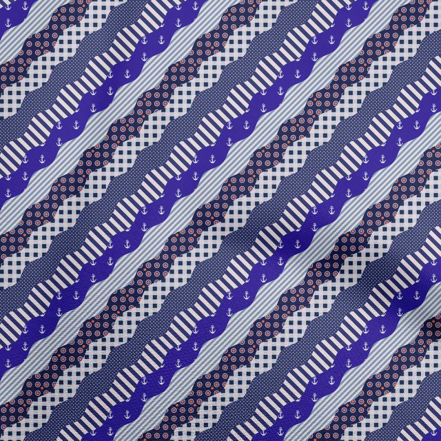 oneOone Viscose Chiffon Royal Blue Fabric Patchwork Craft Projects Decor Fabric Printed By The Yard 42 Inch Wide