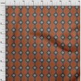 thumbnail image 3 of oneOone Cotton Poplin Fabric Leaves & Floral Block Print Fabric BTY 56 Inch Wide, 3 of 4
