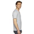 thumbnail image 3 of Fine Jersey T-Shirt Col en V, m, Gris Chiné, 3 of 3