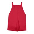 thumbnail image 5 of Zecgelong Girls' Solid Colored Short Overalls(5 13Years) Girls Animal Print Sets, 5 of 5