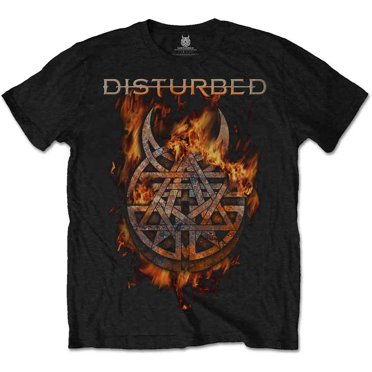 T-Shirt Unisexe Disturbed Burning Belief